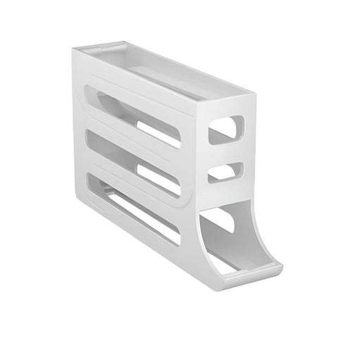 Premium Automatic Scrolling Egg Holder – Grey 4-Tier