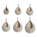 Premium Cotton Rope Wall Hanging Storage Basket – Max 35 x 30cm