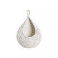 Premium Cotton Rope Wall Hanging Storage Basket – Max 35 x 30cm