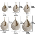 Premium Cotton Rope Wall Hanging Storage Basket – XL 33 x 27cm