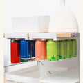 Premium Refrigerator Hanging Can Organiser – 8 Can Capacity