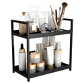 Premium Multi-Layer Cosmetic Storage Rack – Black