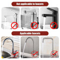 Premium Stainless Steel Adjustable Faucet Sink Shelf 180 Degree Drainage Rack