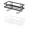 Storage Rack 1Tier Space Saver Over The Toilet Steel Bathroom Shelf Organizer - White - SuperSaverAU - view 3