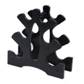 Premium 3-Tier Dumbbell Storage Tree Rack with 20kg Load Capacity - Black