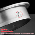 Premium 150mm Stainless Steel Exhaust Fan Vent Outlet Flat Hood