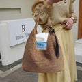 Premium Large Capacity Woven Straw Shoulder Bag
