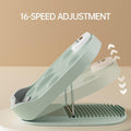 Premium Pink Inclined Pedal Leg Stretcher with 16 Levels - Basic