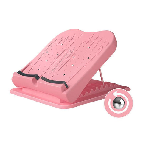 Premium Pink Inclined Pedal Leg Stretcher with 16 Levels - Basic