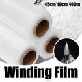 PE Stretch Film 45CM Wide 400M Logistics Packaging Roll - SuperSaverAU - view 1