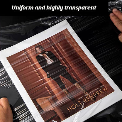 PE Stretch Film 45CM Wide 400M Logistics Packaging Roll