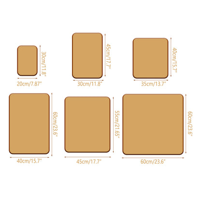 Pet Mat Kennel Cushion Dog Cat Bed Sleeping Pad Soft Washable for Crate Floor - 60x60cm