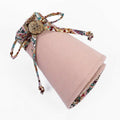 Premium Grey Women's Foldable Wide Brim Sun Hat with Bow