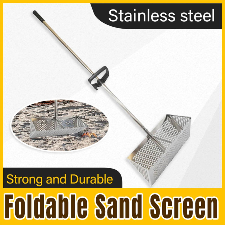 Premium Stainless Steel Collapsible Sand Screen
