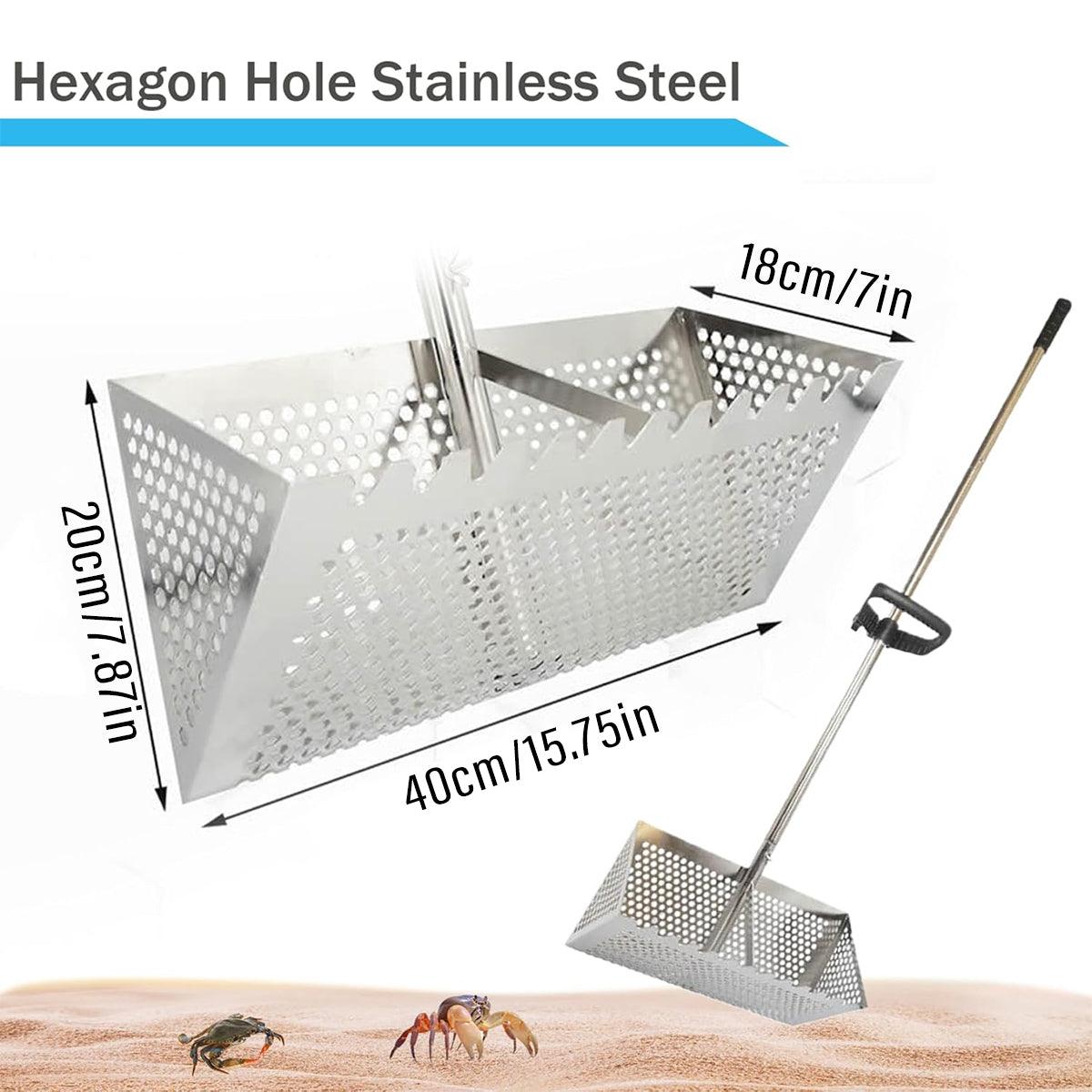 Premium Stainless Steel Collapsible Sand Screen