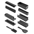 Premium DIY Sushi Maker Kit – Food-Grade Plastic 13 Piece