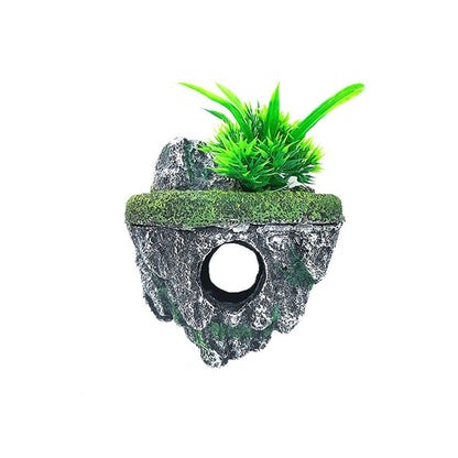 Fish Tank Aquascape Hoverstone Decoration Natural Rock Landscaping for Aquarium - L