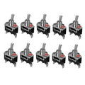 Premium 10PCS 12V Waterproof SPST On Off Toggle Switches