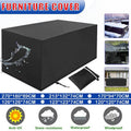 Premium Waterproof Outdoor Furniture Cover – Black 120 x 120 x 74cm