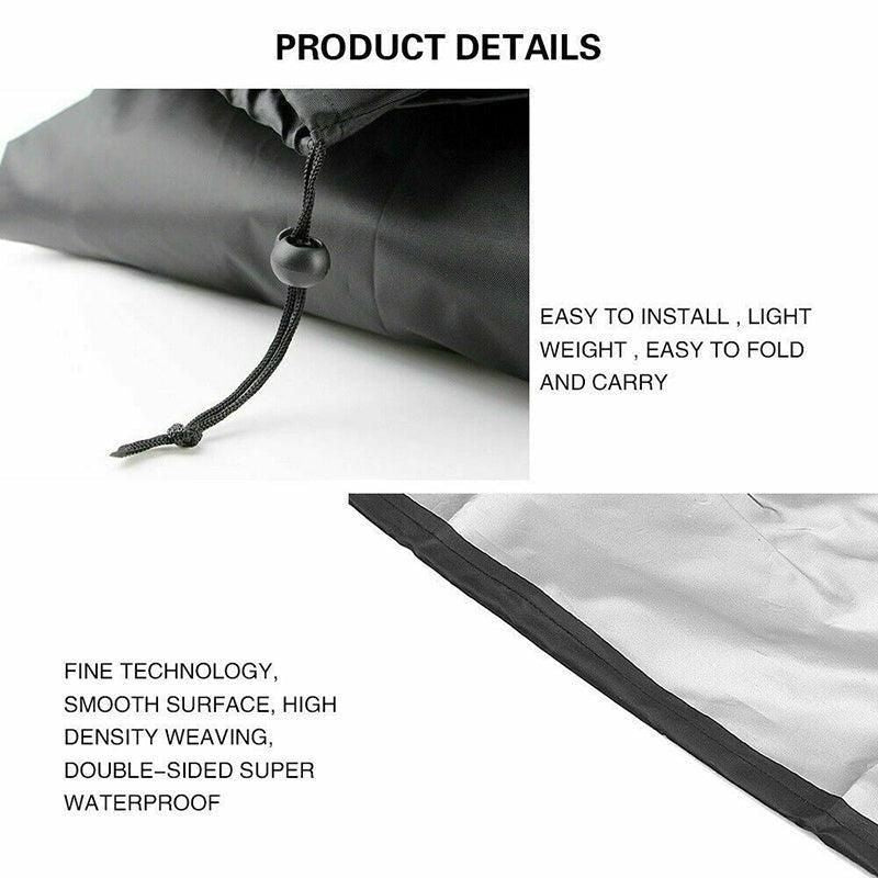Premium Waterproof Outdoor Furniture Cover – Black 120 x 120 x 74cm