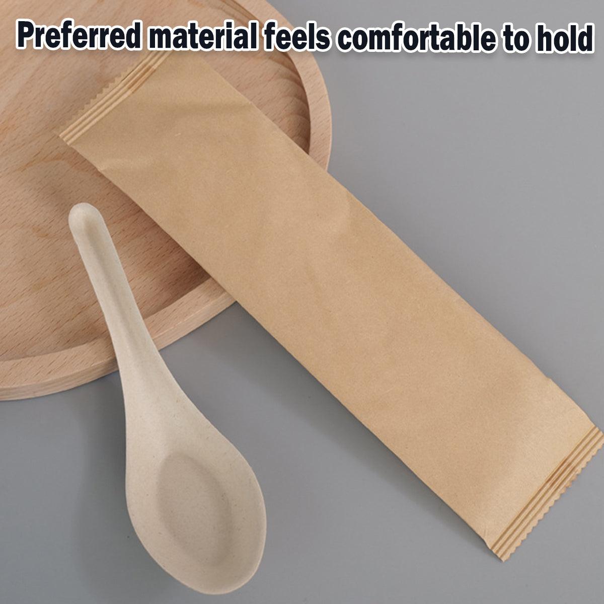 100pcs Disposable Chopsticks Set Four Pair Pack for Home Restaurant Fast Food - SuperSaverAU - view 3