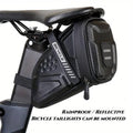 Premium 1L Bicycle Tail Bag with Rainproof EVA Hard Shell & Reflective Logo