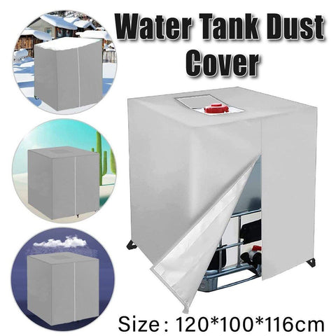 Premium Oxford Cloth Water Tank Cover – Light Grey 120 x 100 x 116cm