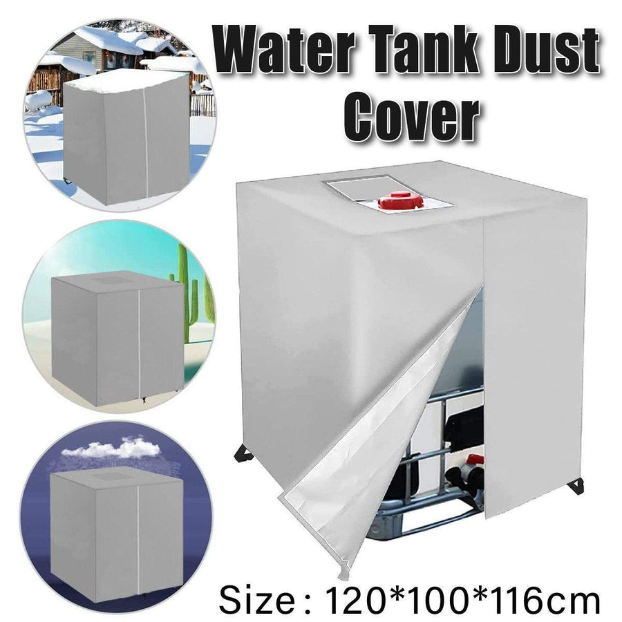 Premium Oxford Cloth Water Tank Cover – Light Grey 120 x 100 x 116cm