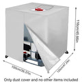 Premium Oxford Cloth Water Tank Cover – Light Grey 120 x 100 x 116cm