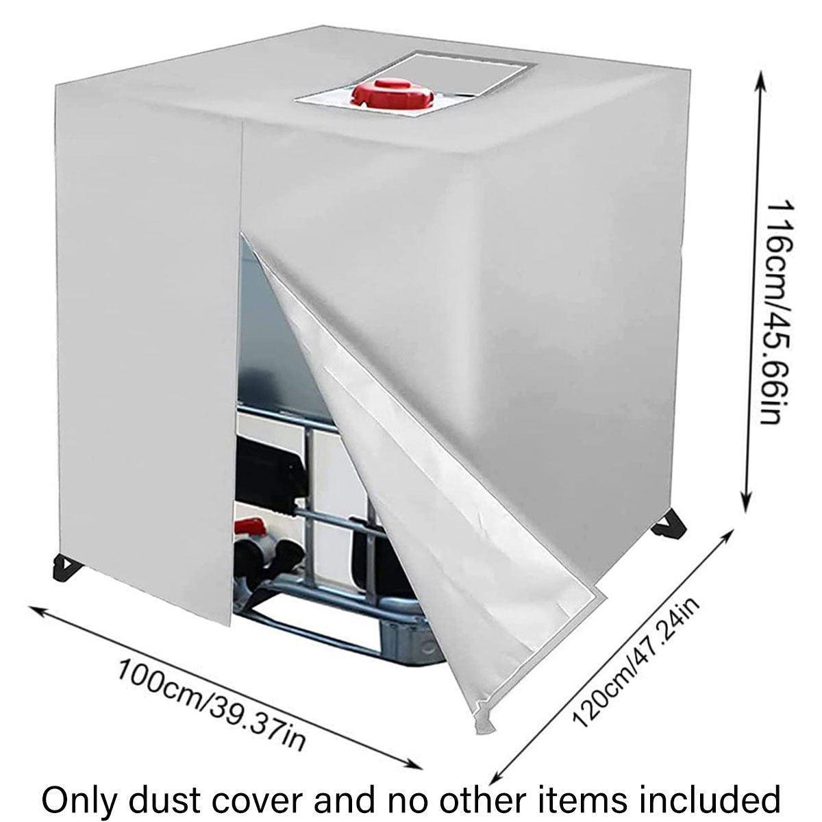 Premium Oxford Cloth Water Tank Cover – Light Grey 120 x 100 x 116cm