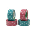 5pcs Cute Personality Packing Sealing Tape Adhesive Heart Design Colourful Glue - Pink - SuperSaverAU - view 1
