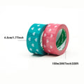 5pcs Cute Personality Packing Sealing Tape Adhesive Heart Design Colourful Glue - Pink - SuperSaverAU - view 2