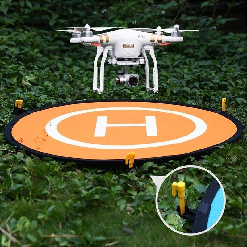DJI Drone Landing Pad 110CM Fast-Fold Helipad for Mavic Pro - Blue & Orange - SuperSaverAU - view 3