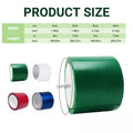 Premium Waterproof Tarpaulin Repair Tape - Red, 8cm x 7.5m, 2 Pack