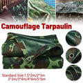 Premium Camouflage PVC Tarpaulin Tarp – 3 x 3m