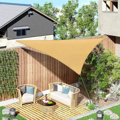 Outdoor Breathable Shade Sail Canopy Triangle Square 3*6m UV Protection