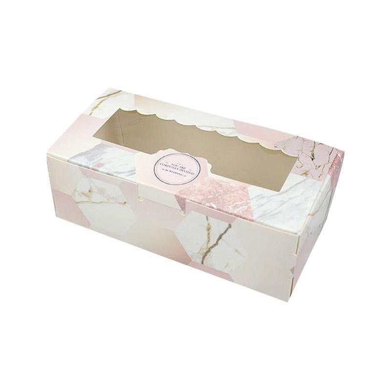 50PCS Premium Cake Packaging Boxes - Clear Window Food Grade Cardboard - SuperSaverAU - view 11