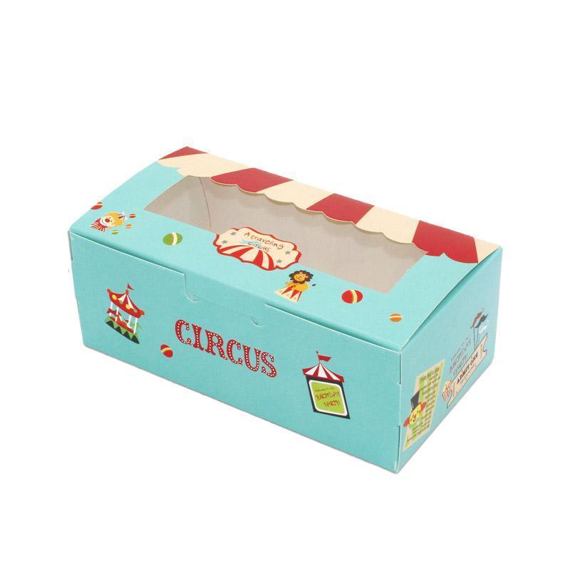50PCS Window Packaging Boxes - Clear Food-Grade Cardboard - England - SuperSaverAU - view 7
