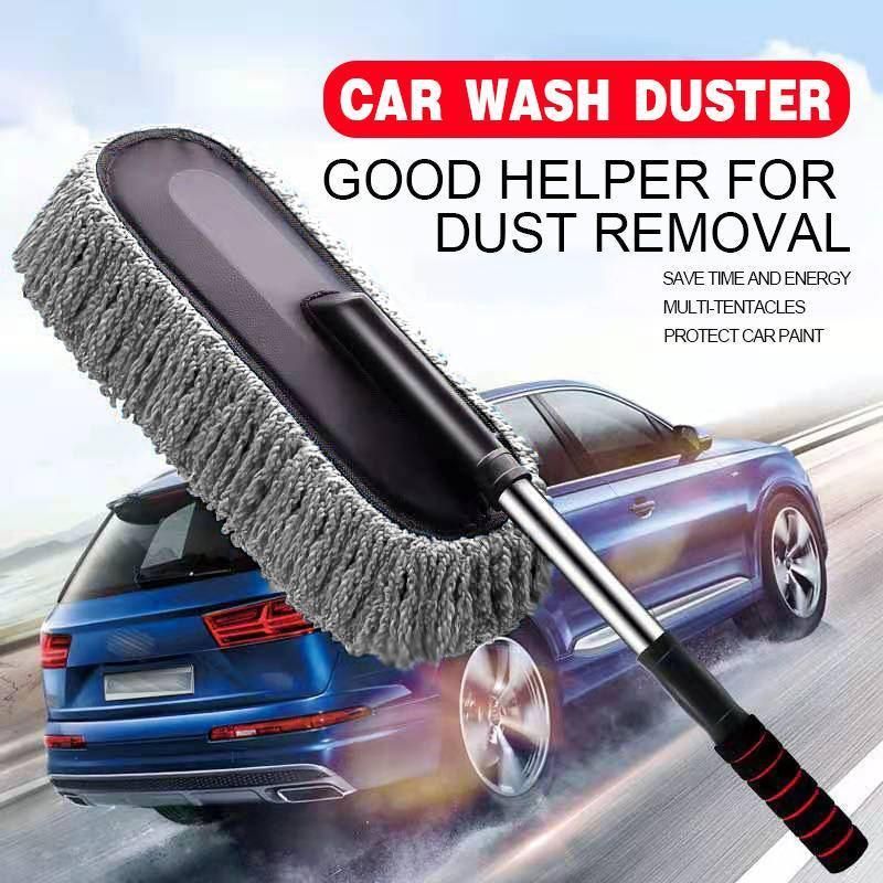 Premium Telescopic Microfibre Car Wash Duster Brush
