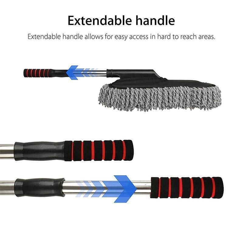 Premium Telescopic Microfibre Car Wash Duster Brush