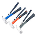 Premium Camping Hammer with Stake Puller & Rubber Grip - Blue