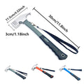 Premium Camping Hammer with Stake Puller & Rubber Grip - Blue