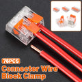 76-Piece Terminal Block Connector Kit for Home Wiring - SuperSaverAU - view 1