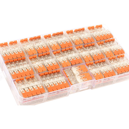76-Piece Terminal Block Connector Kit for Home Wiring