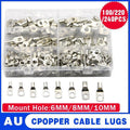 Premium 4WD Tinned Copper Cable Lug Kit with Assortment Box - 100pc SC6-SC25