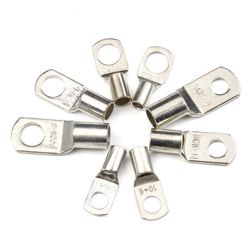 Premium 4WD Tinned Copper Cable Lug Kit with Assortment Box - 100pc SC6-SC25
