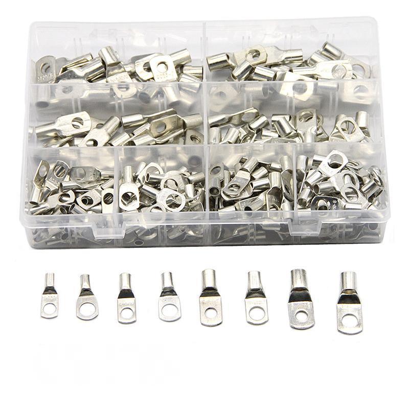 Premium 4WD Tinned Copper Cable Lug Kit with Assortment Box - 100pc SC6-SC25