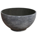 Premium Ancient Resin Fish Tank Lotus Flower Pot - 35cm