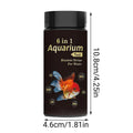 Premium 6-in-1 Aquarium & Pool Water Quality Test Strips - 50pcs