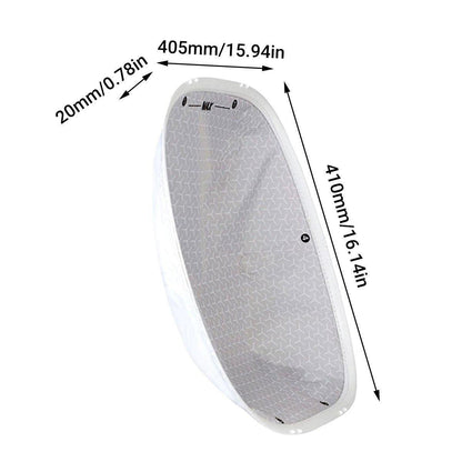 Durable Waterproof Cat Litter Box Mat 405mm x 410mm with Three-Prevention Design